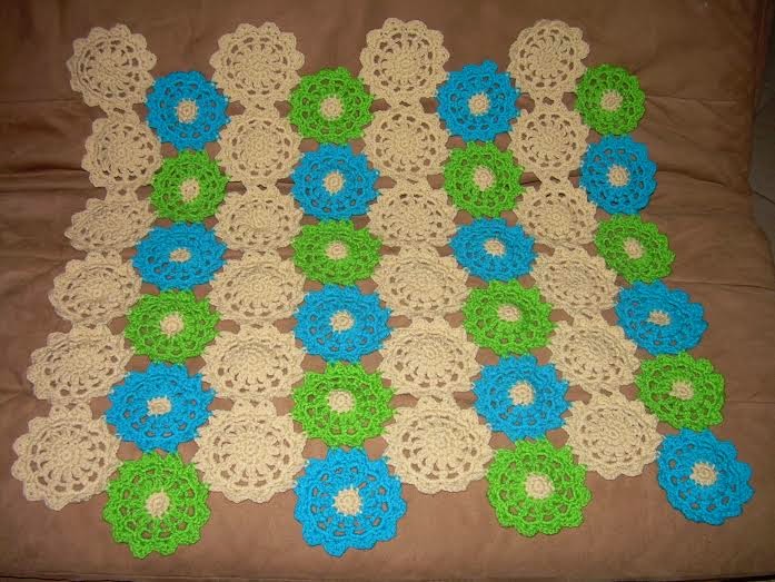 Flower Motif Blanket Pattern Release Sweet Potato 3