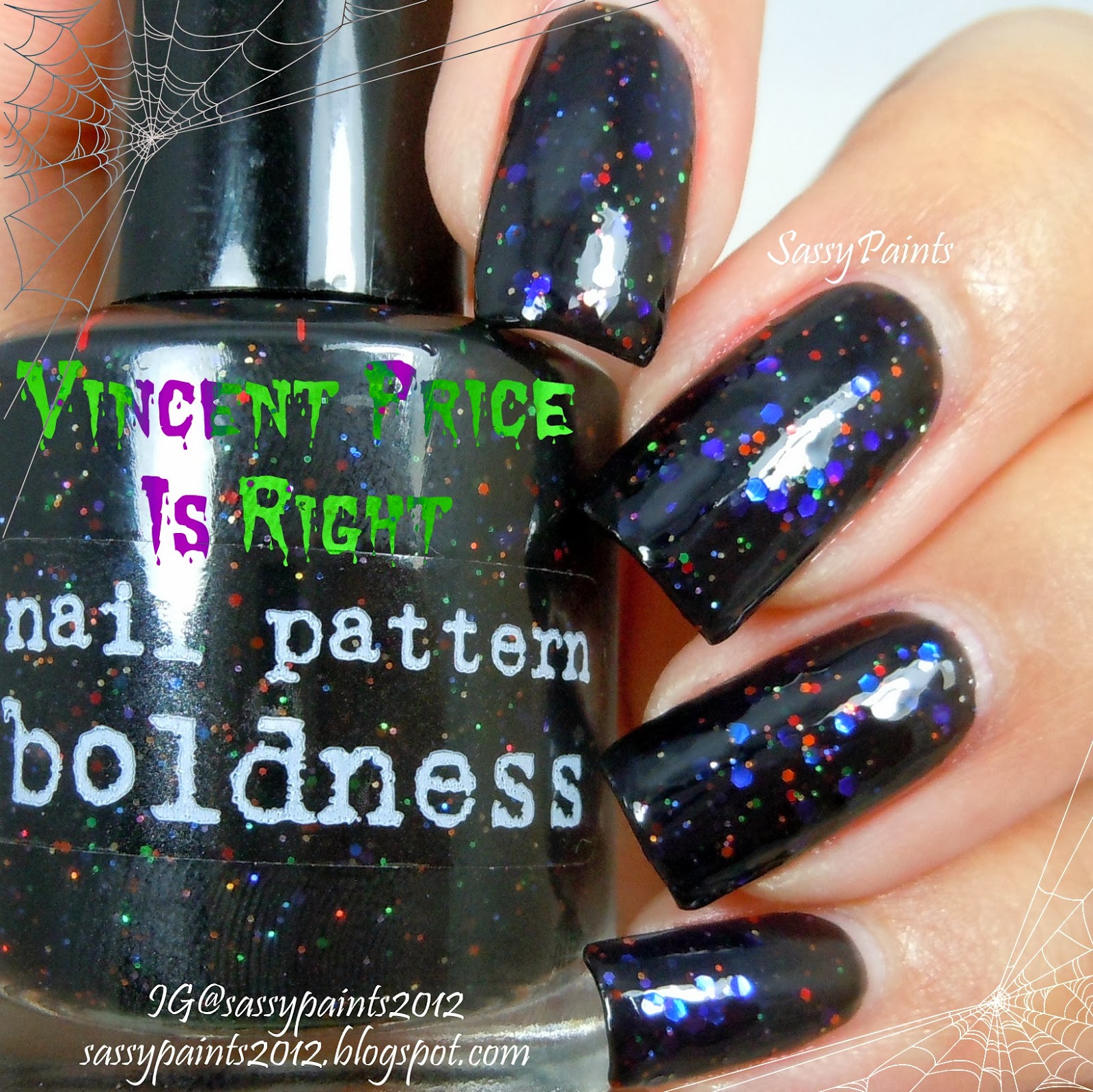 Sassy Paints Nail Pattern Boldness Howl And The Anti Cries Collection