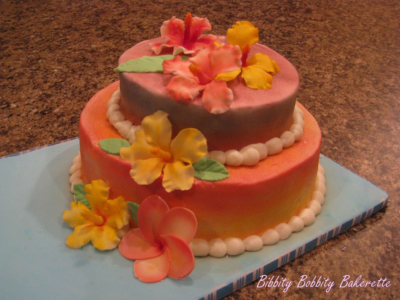 Bibbity Bobbity Bakerette Hawaiian paradise cake