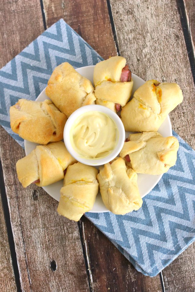Mama Loves Food! Ham & Cheese Crescent Rolls