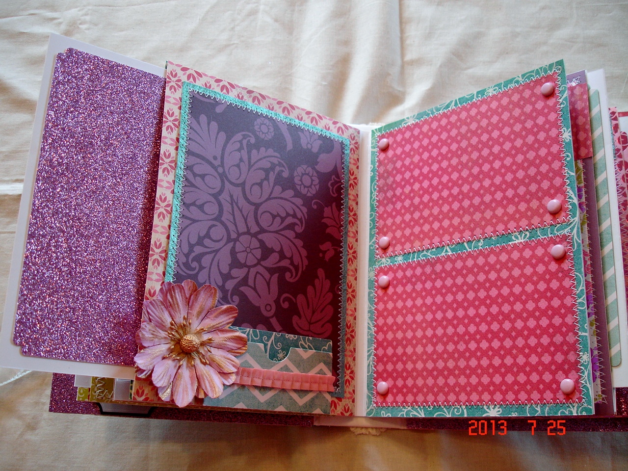 Scrapbooking by Phyllis Premade Chipboard Wedding Scrapbook Album *Our