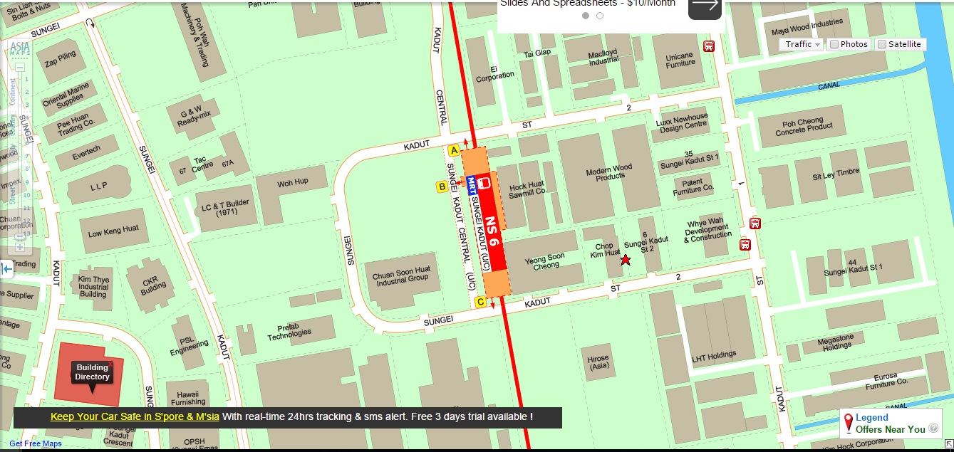 Sungei Kadut Mrt Map Words Through My Fingers.: Ns6 Sungei Kadut Station
