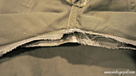 How to: Mend a Ripped Seam on Diane's Vintage Zest!