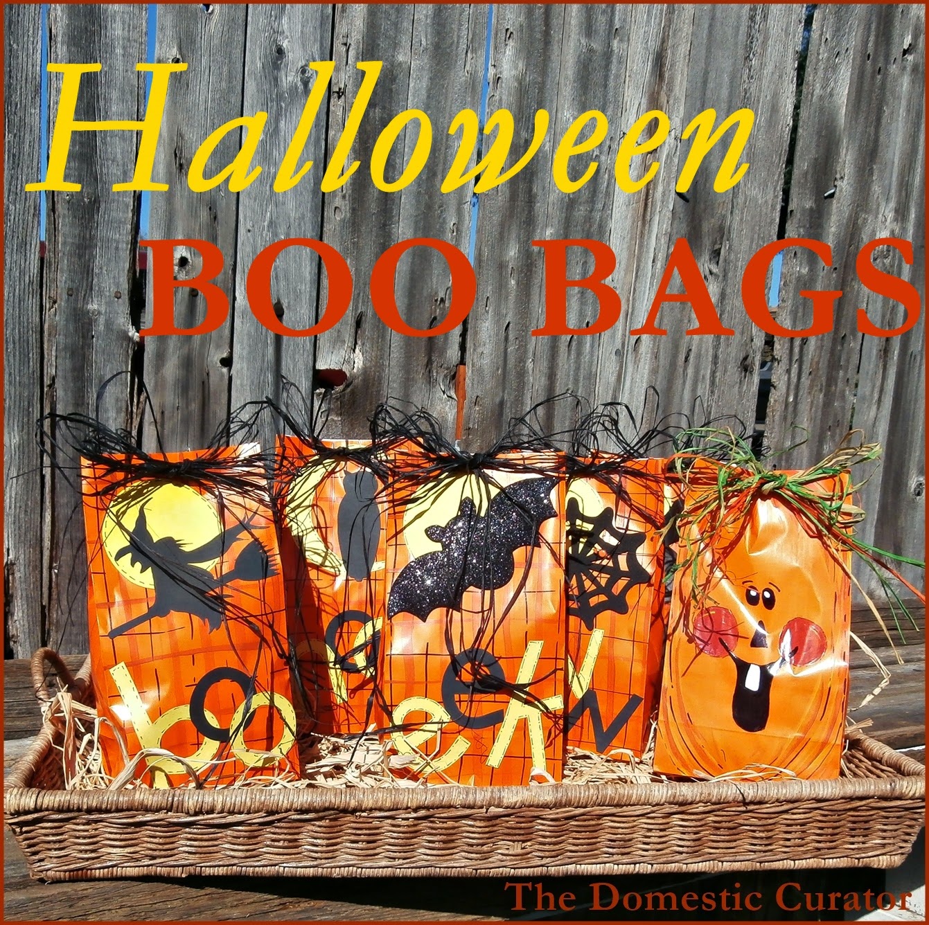 The Domestic Curator Halloween �BOO BAGS�!