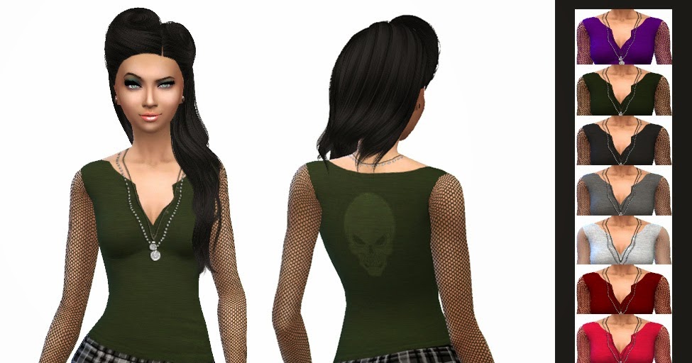 Sims 4 Custom content and clothing.