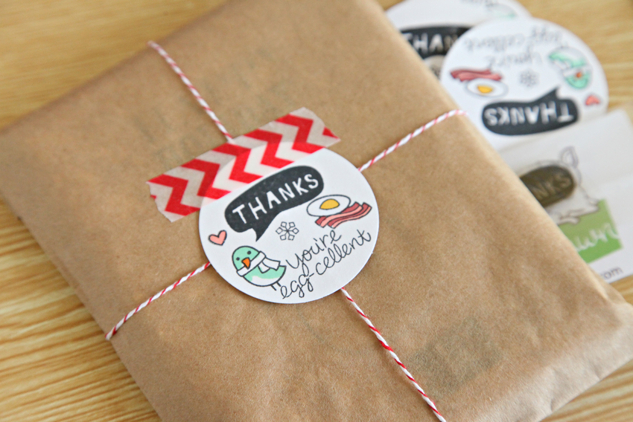 Unify Handmade New Product Packaging for Christmas Orders and New