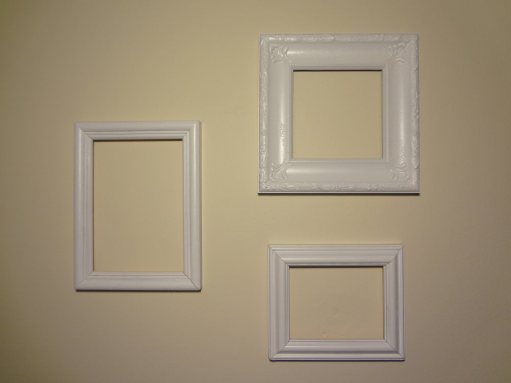 aka Bailey Pinterest Challenge Empty Frames As Wall Art