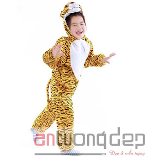 nhận may trang phục thú con hổ