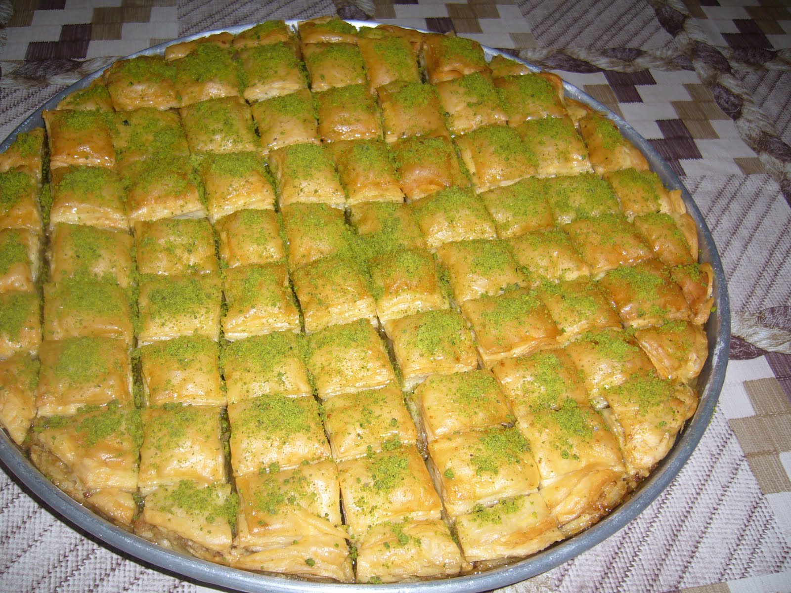 Ev Yapımı Baklava Mutfakta Biri Var