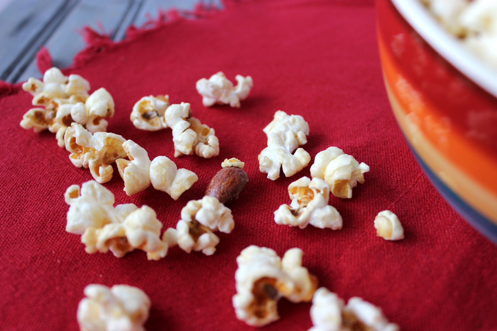 Irish Cream Flavored Popcorn Cooking on the Front Burner