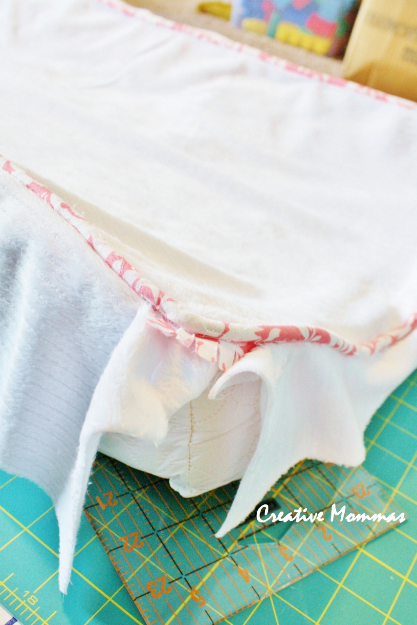 Creative Mommas Changing Pad Cover Tutorial
