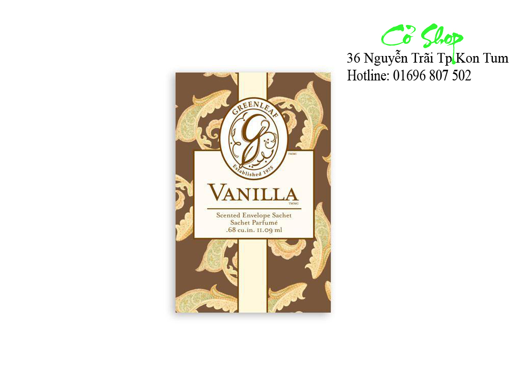 Cỏ Shop Túi Thơm Nhỏ Greenleaf Vanilla