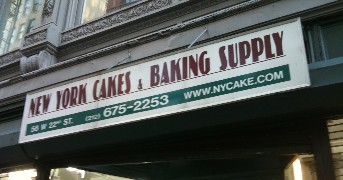 Patty and David Said... NY Cakes & Baking Supply