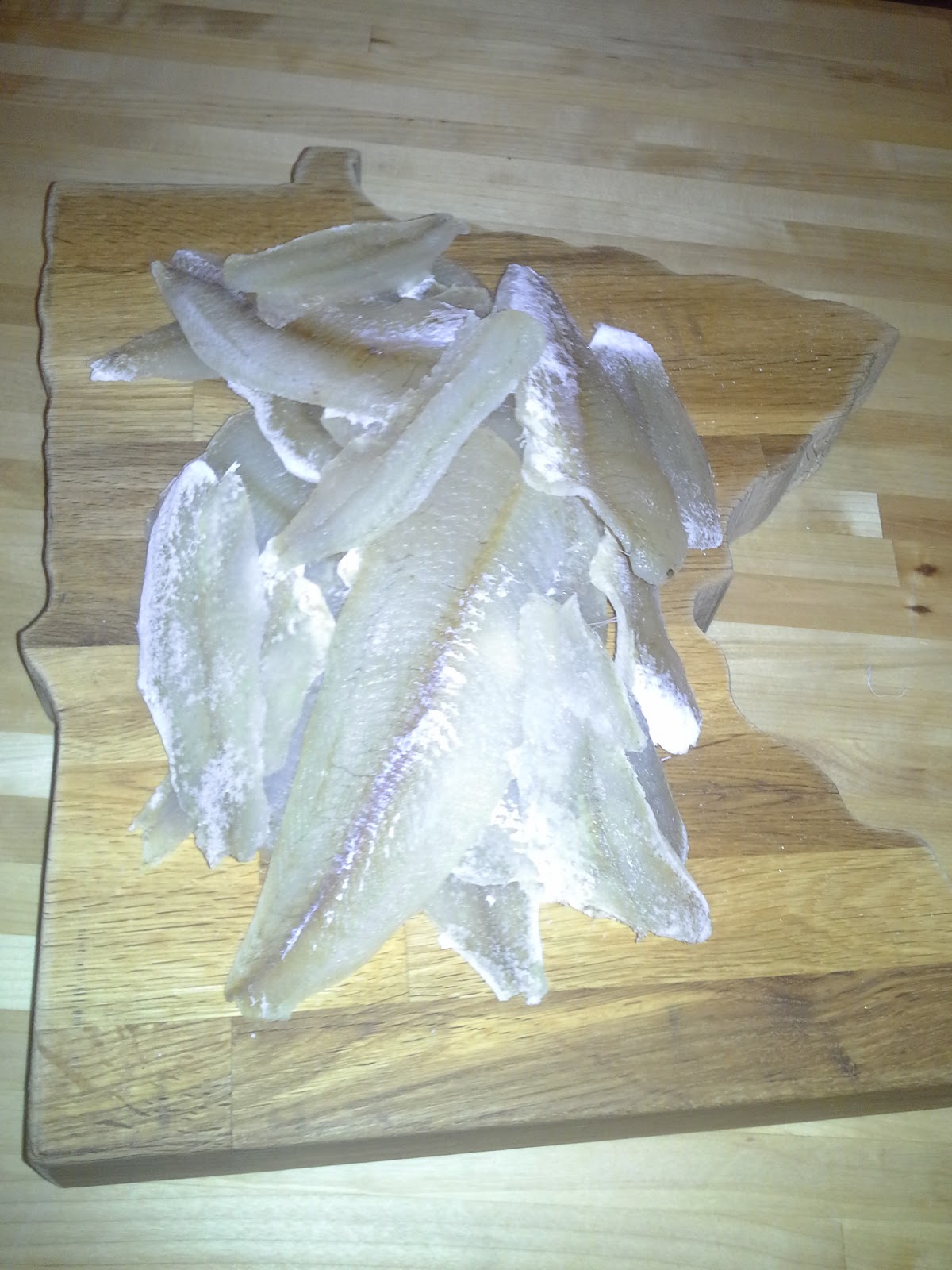 You have to cook it right Salt Cured Fish