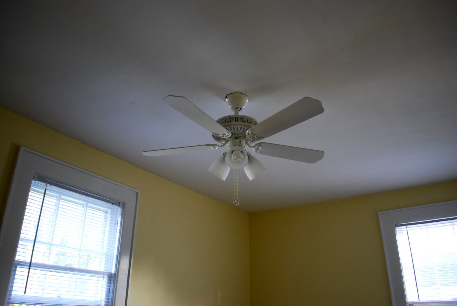 In The Little Yellow House Office Ceiling Fan