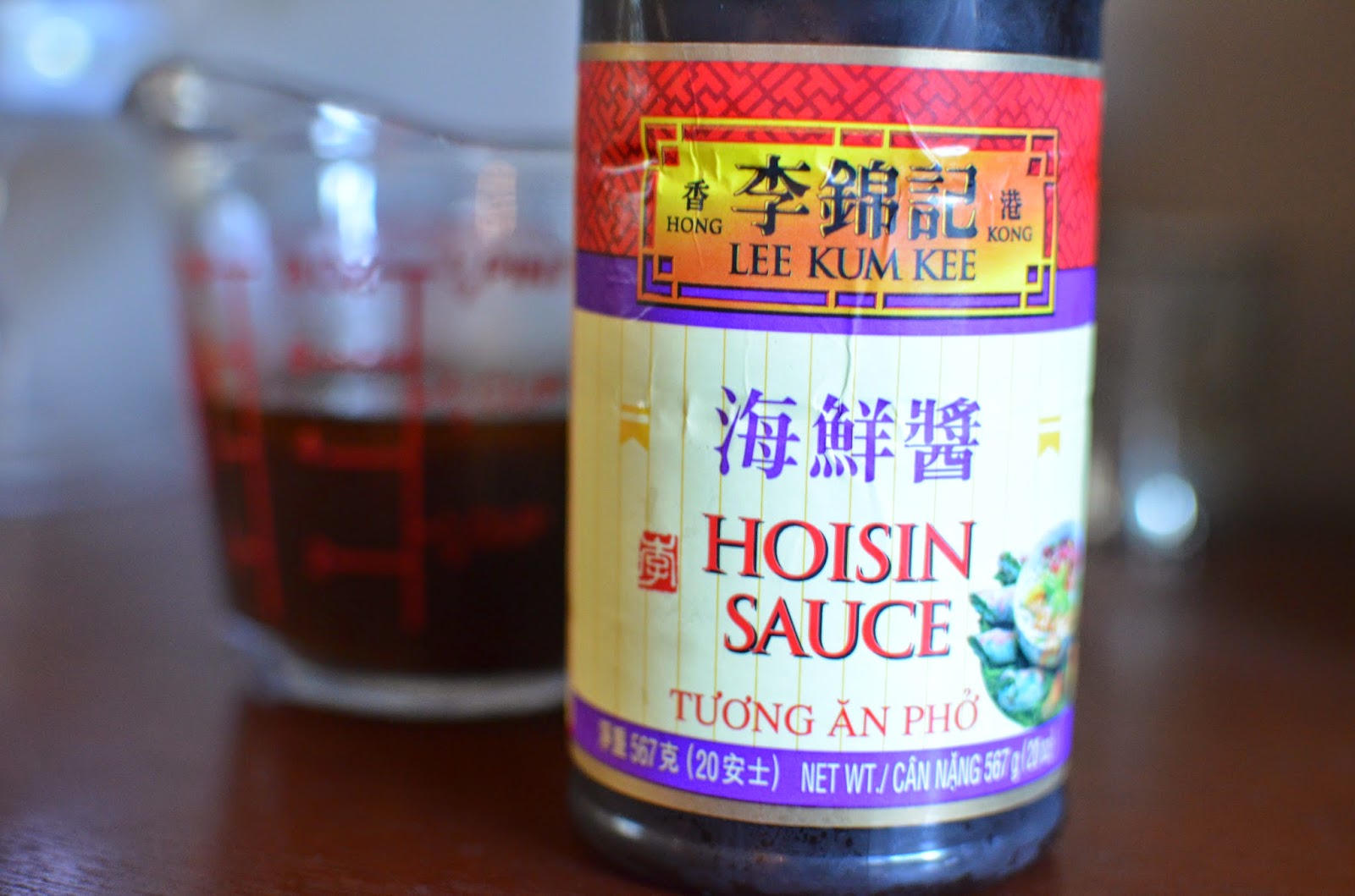 Playing with Flour Ground chicken in hoisin sauce, two ways