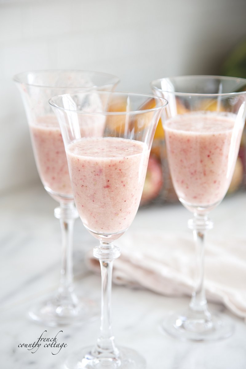 Entertaining Fresh fruit salad smoothie FRENCH COUNTRY COTTAGE