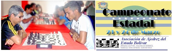 CAMPEONATO ESTADAL DE AJEDREZ ESTE VIERNES CAMPEONATO ESTADAL DE AJEDREZ ESTE VIERNES