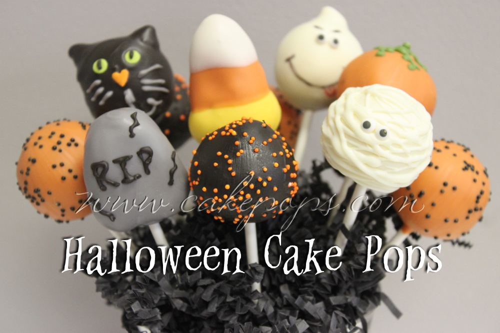 Halloween Cake Pops! Ghosts, Pumpkins, Eyeballs, Black Cats, Candy Corn, and more! Candy's