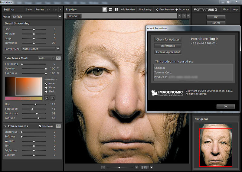 Imagenomic Portraiture v.2.3 build 2308 (Full version) WIN MAC