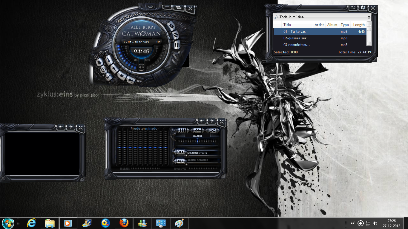 Nuevo pack de Skin para Windows Media Player