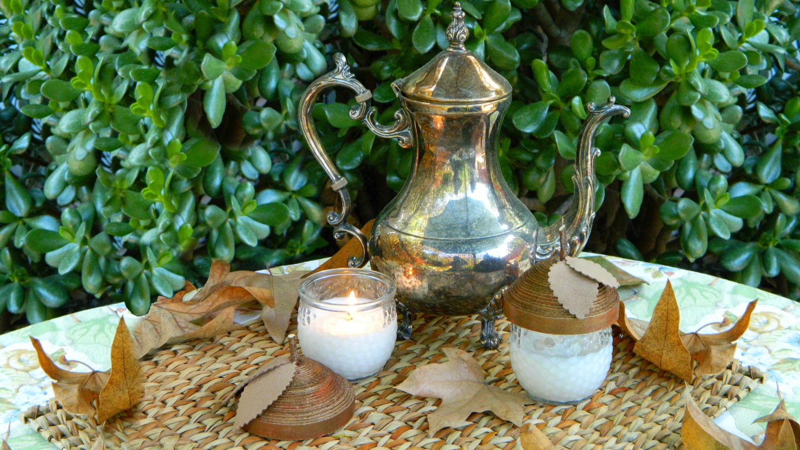 Mark Montano Acorn Candy Dishes (from recycled cardboard)