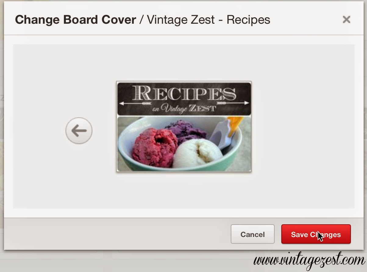 How to Make Cute Pinterest Board Covers on Diane's Vintage Zest!