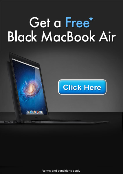 Get a free Black MacBook Air