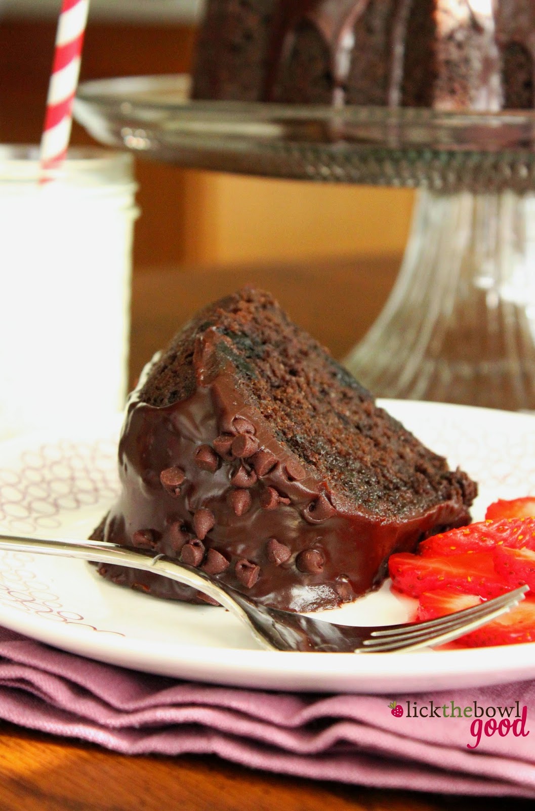 Lick The Bowl Good Chocolate Fudge Oreo Bundt for National Chocolate Day!