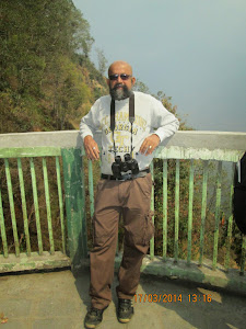 At Nam Nang Point(Suicide Point) in Gangtok.