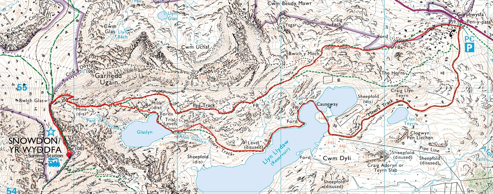 Where the Wild Things Are Walking Snowdonia The Miners Track