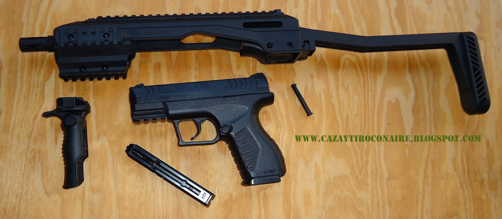 Caza y tiro con aire: Carabina UMAREX T.A.C. CO2 Calibre .177