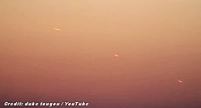 UFOs Caught on Video Over Tokyo UFOs Caught on Video Over Tokyo