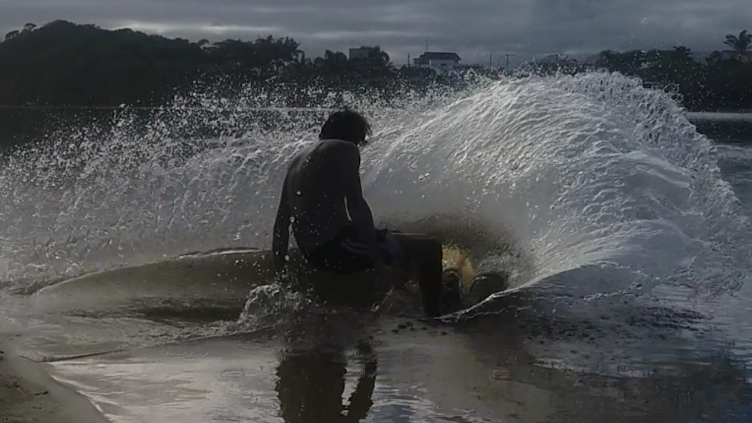 Sandboard Waterslide