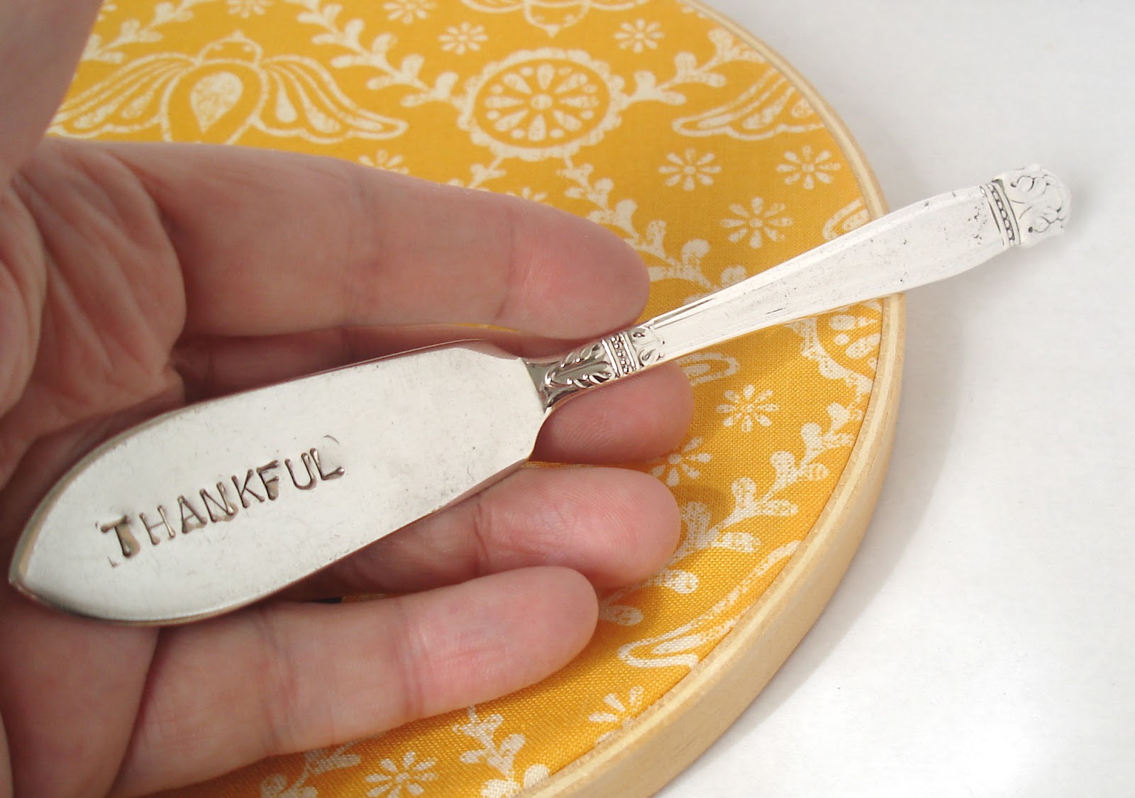 Olive Spoon Studio Our "Thankful" Butter Knives are Back!