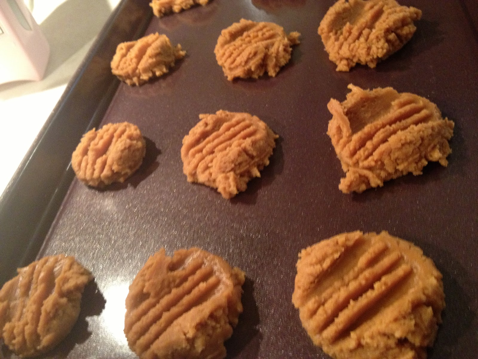 Simple as 123 Two Ingredients Peanut Butter Cookies!
