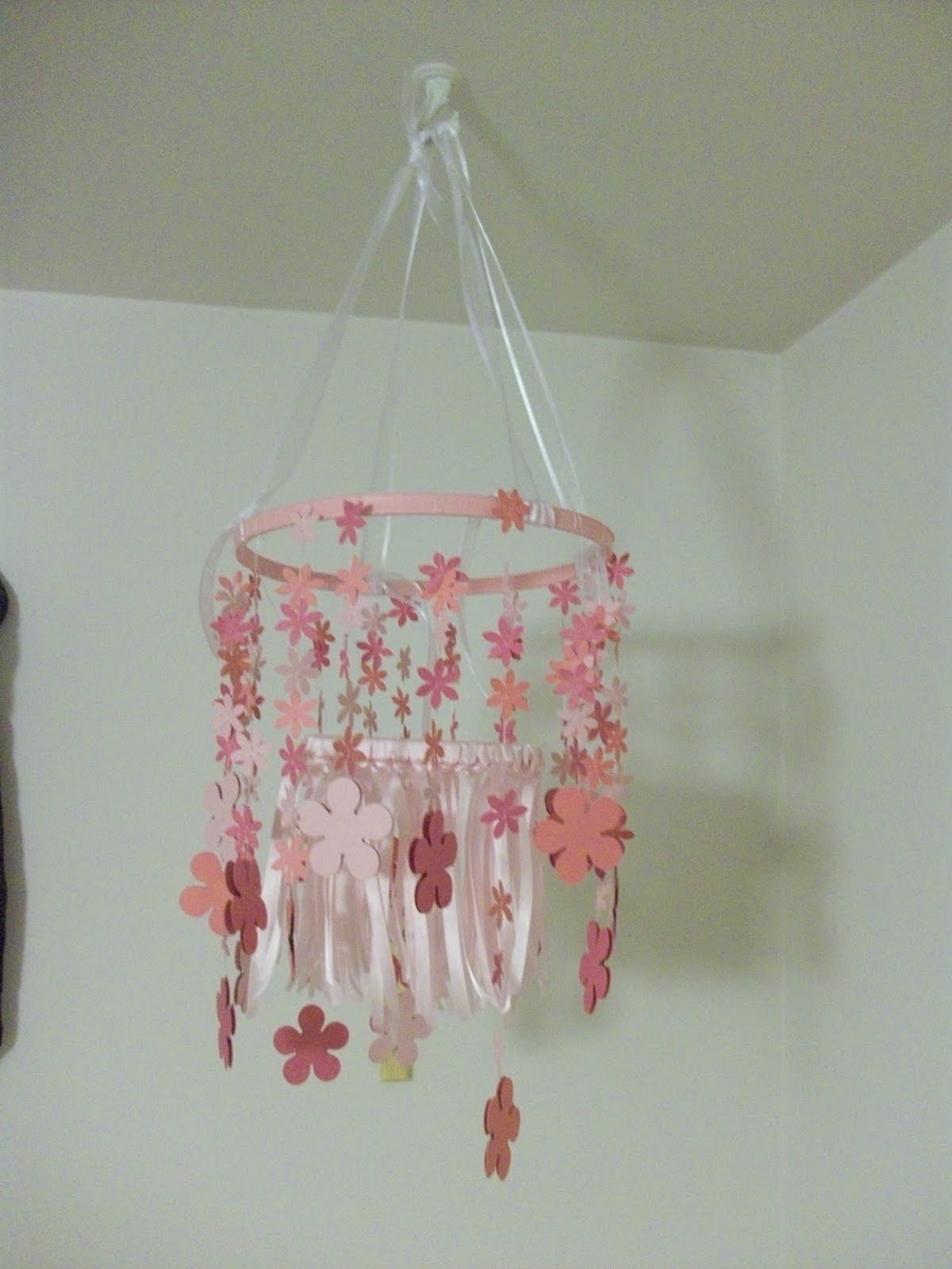 Ordinary Magic DIY Flower Chandelier