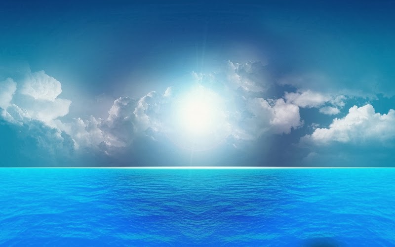 Blue sky sun and sea Beautiful Nature Images And Wallpapers Blue sky sun and sea Beautiful Nature Images And Wallpapers
