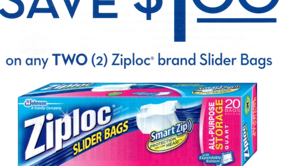 Ziploc bags coupon canada