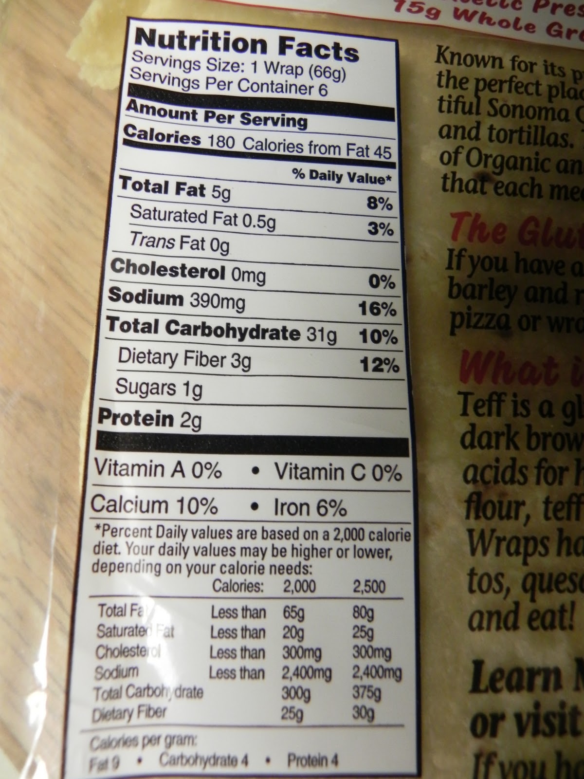 Flexitarian Writer Product Review Sonoma All Natural GlutenFree