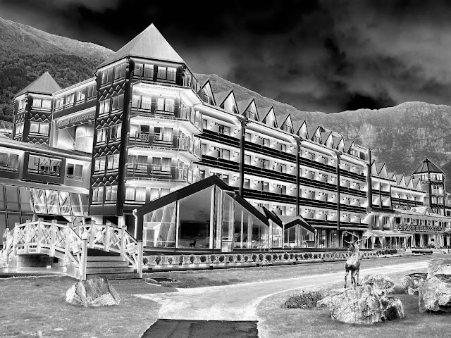 Do spirits wander these corridors at the Hotel Ullensvang?