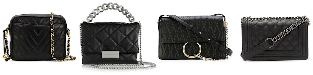 One of these quilted chain strap crossbody bags is from Forever 21 for $23 and the other three are from designers for thousands - yes, thousands! Can you guess which one is the more affordable bag? Click the links below to see if you are correct! One of these quilted chain strap crossbody bags is from Forever 21 for $23 and the other three are from designers for thousands - yes, thousands! Can you guess which one is the more affordable bag? Click the links below to see if you are correct!