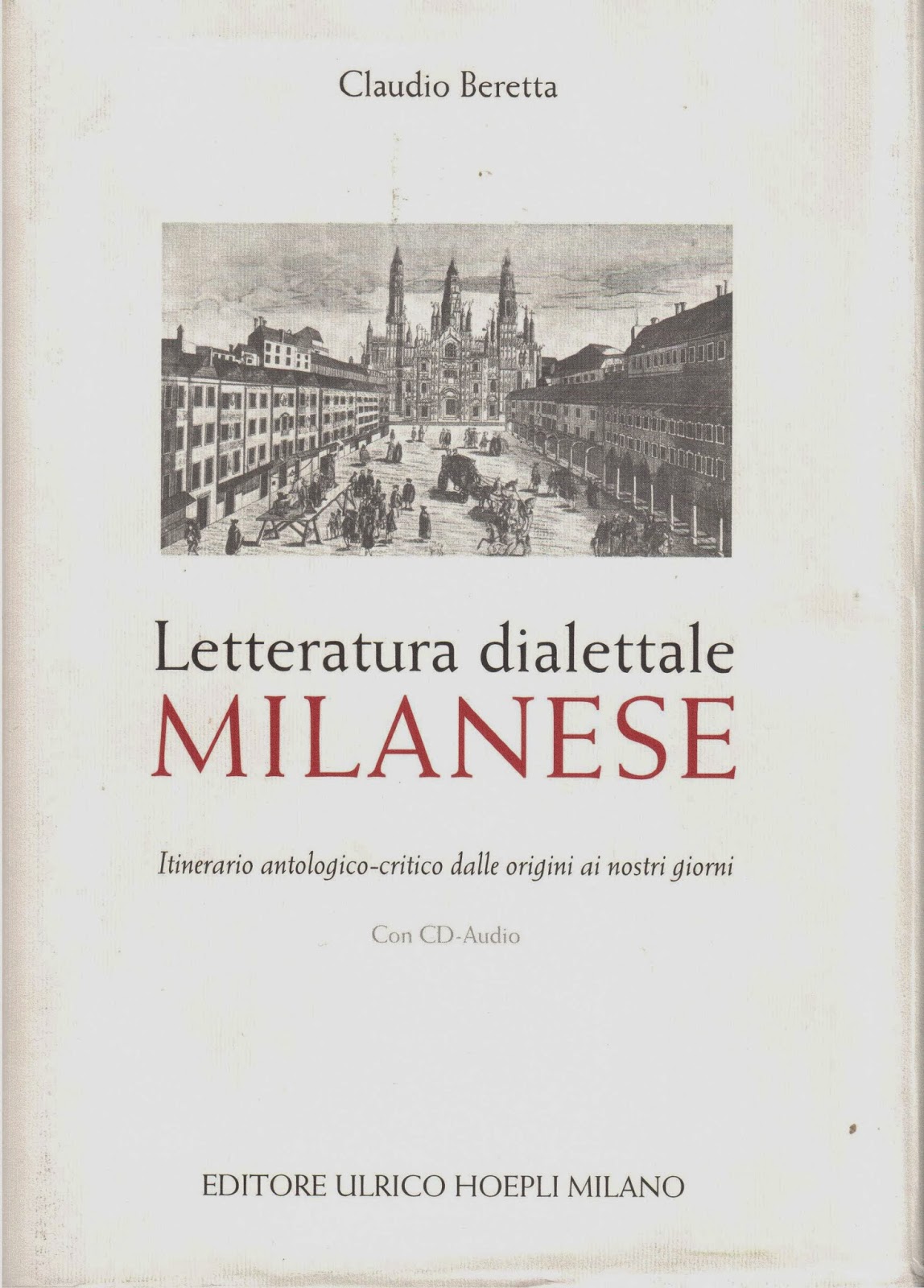 Olonaweb CLAUDIO BERETTA LETTERATURA DIALETTALE MILANESE