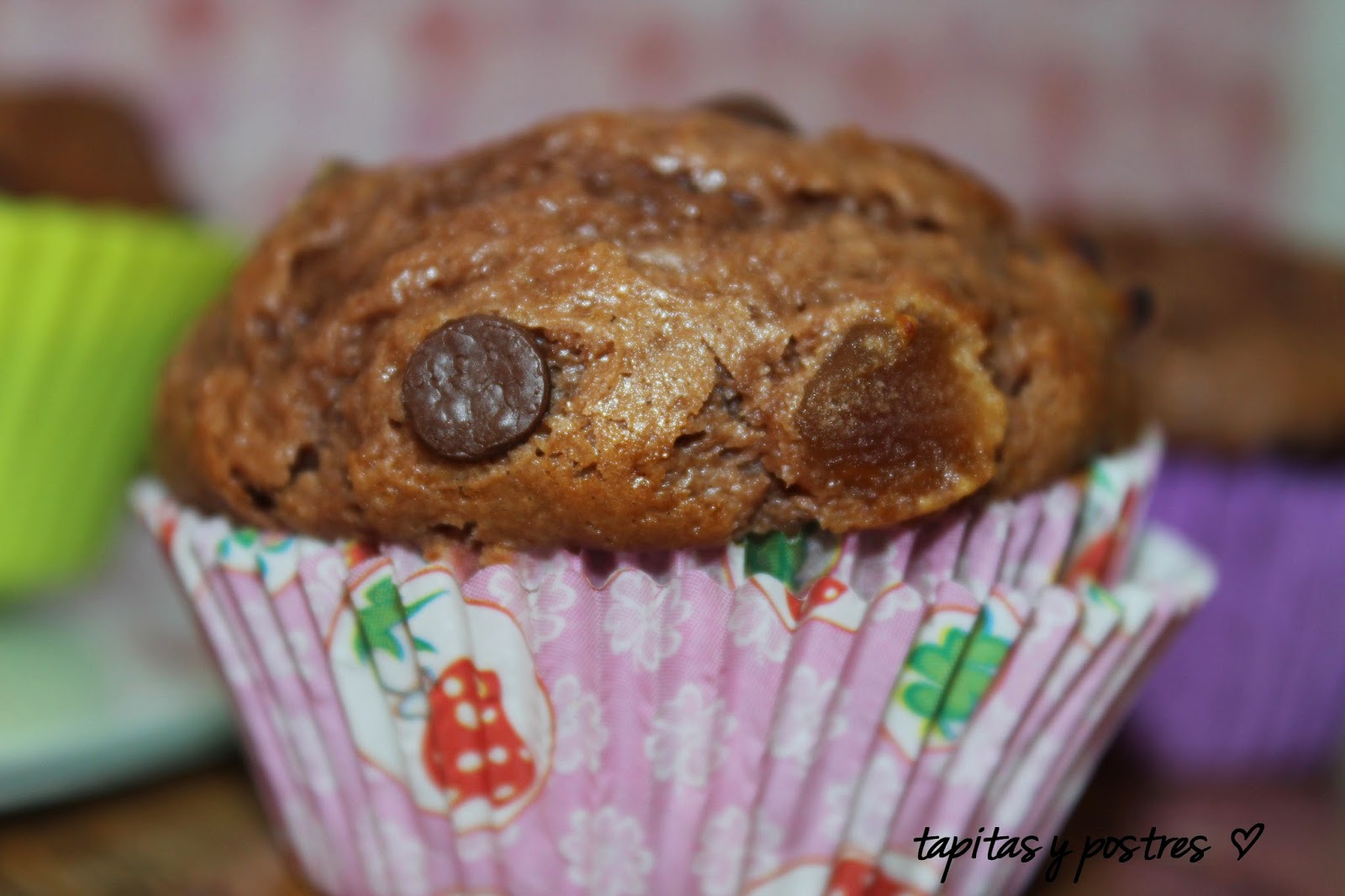 Muffins De Chocolate.
