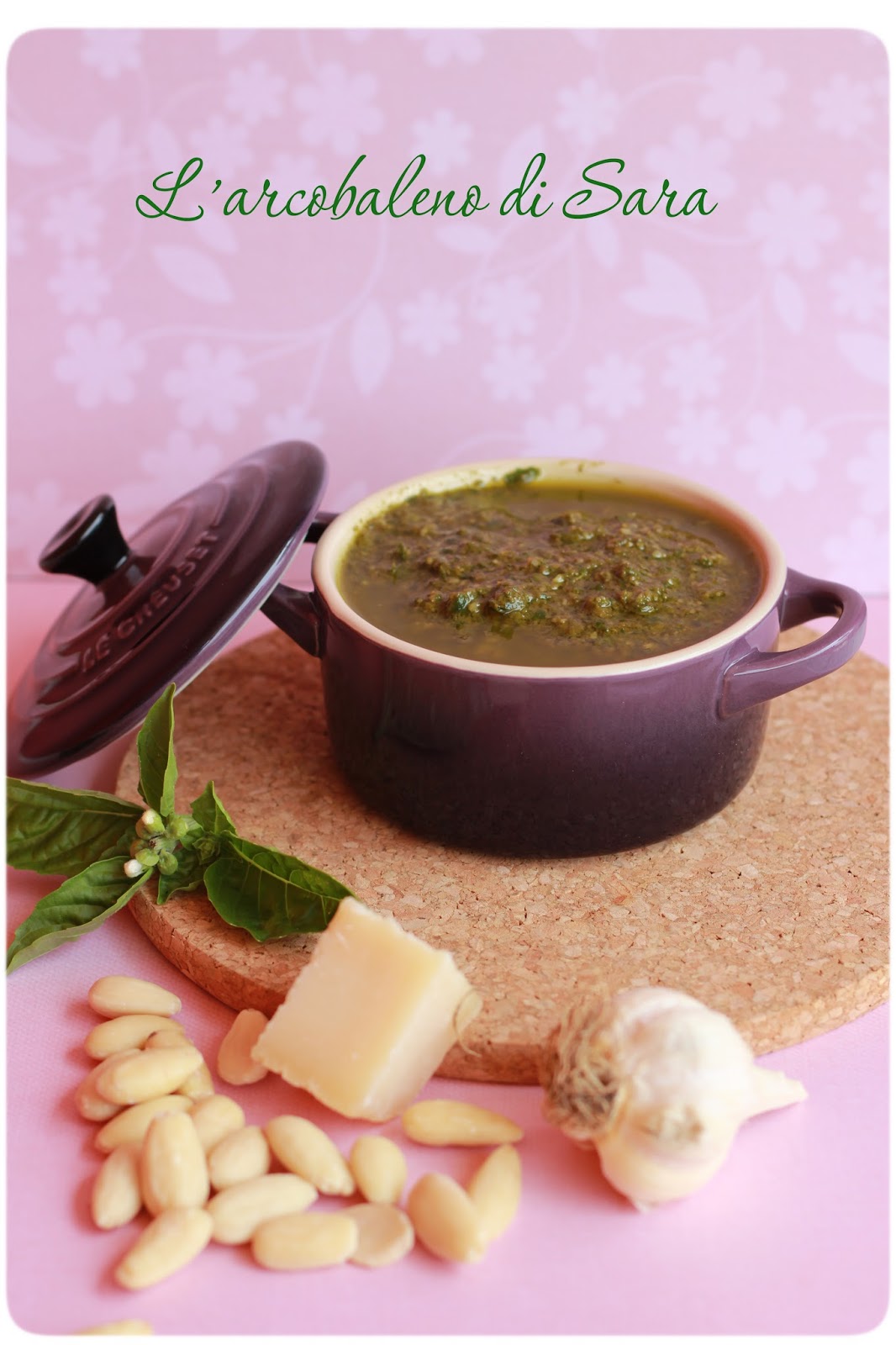 Pesto Basilico & Mandorle L'arcobaleno di Sara