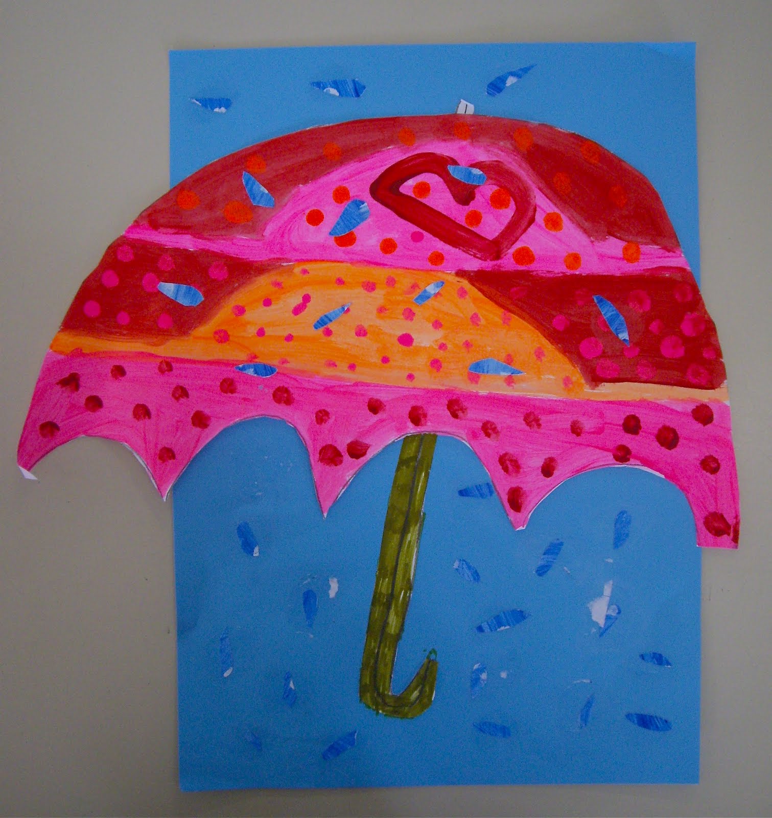 Use Your Coloured Pencils Umbrella ella, ella...