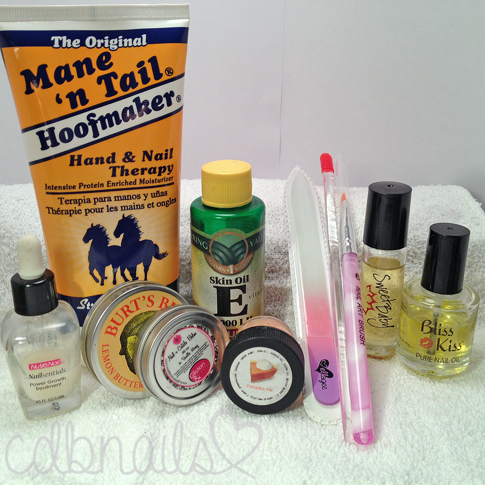 cdbnails 10 Step Nail Care Routine cdbnails