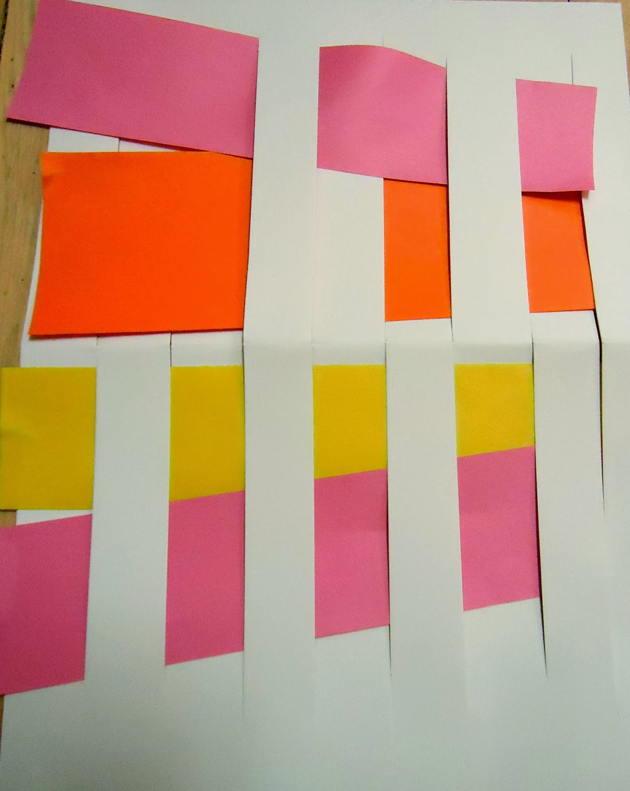 To the Lesson! Weaving Paper