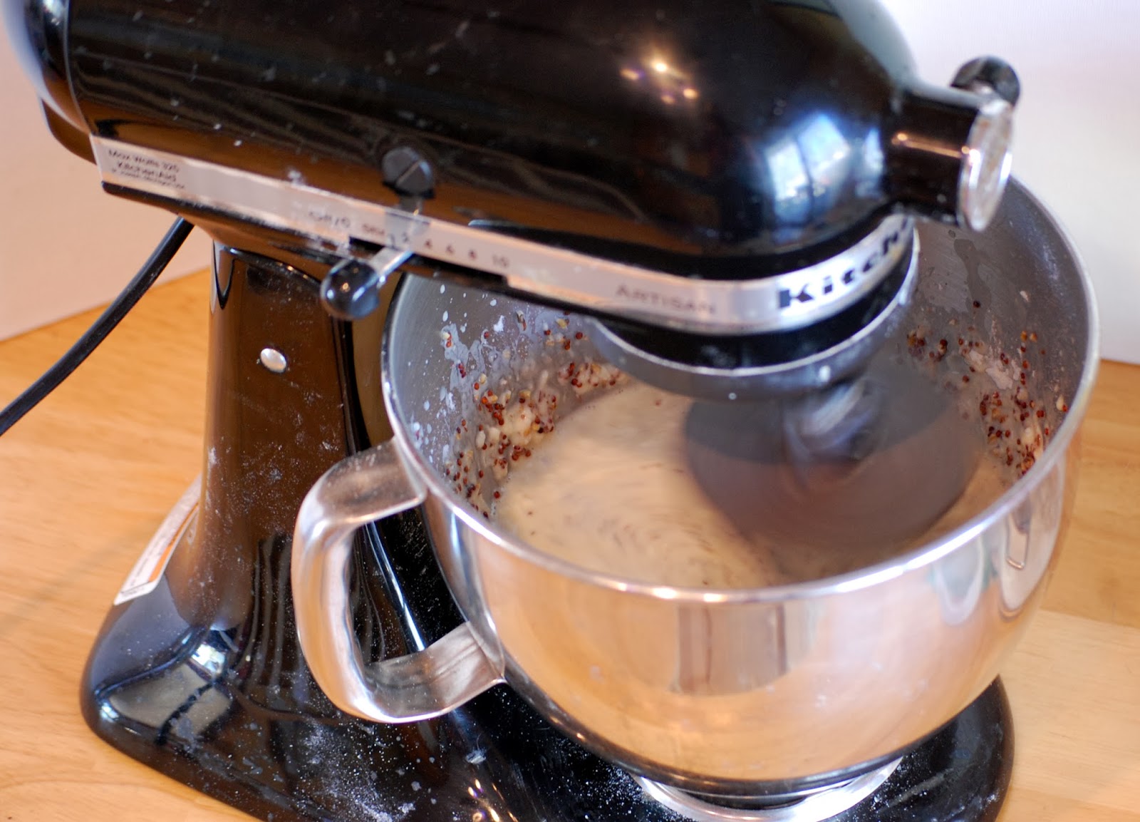 Violet's Buds Whole Quinoa Bread Recipe