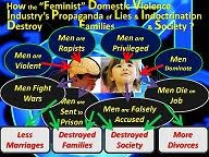Feminist Domestic Violence Industry Propaganda Lies Destroy Society
